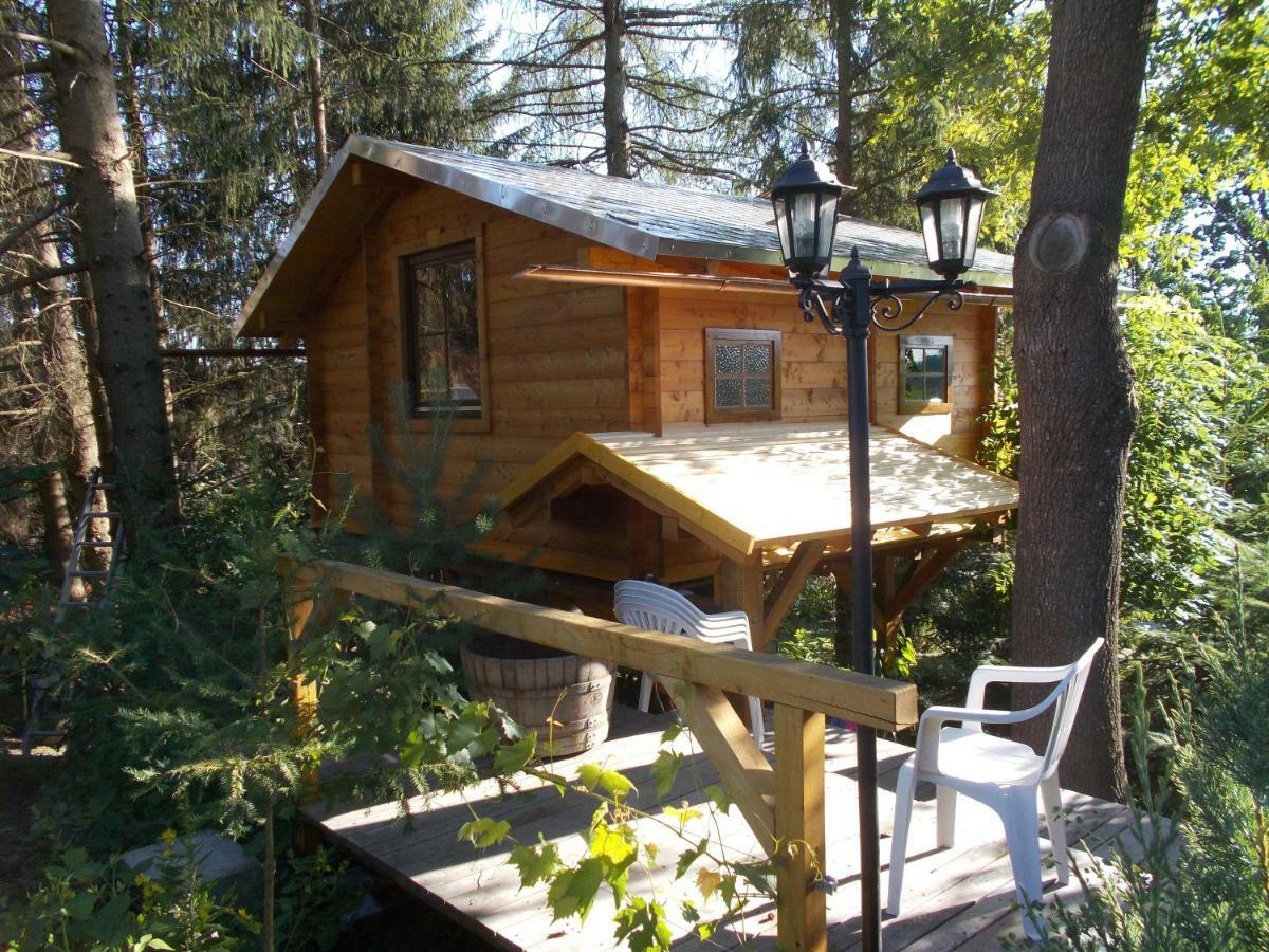 Baumhaus Wolfshoehle Fischach Ngoại thất bức ảnh